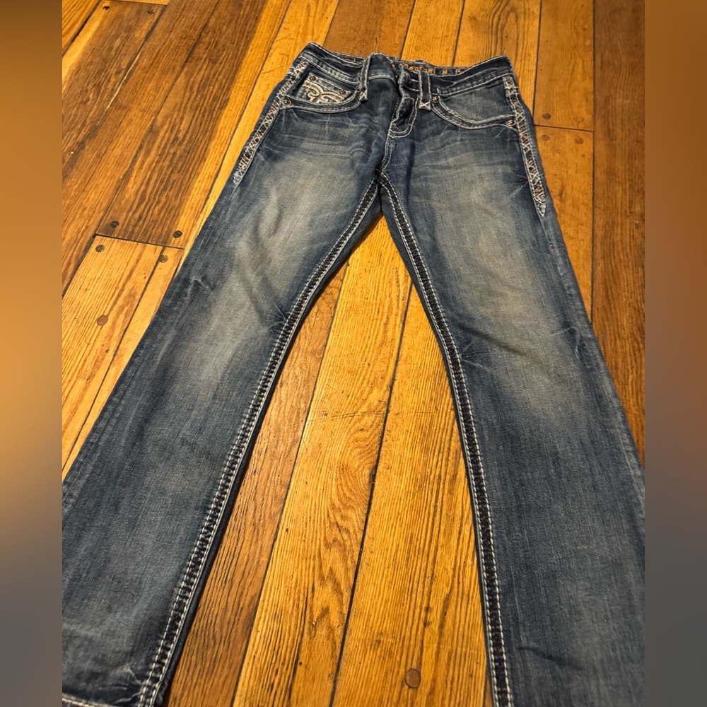 Men’s rock revival jeans